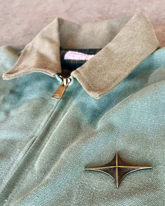 EVERKNOWN WORKWEAR JACKET - SAGE GREEN