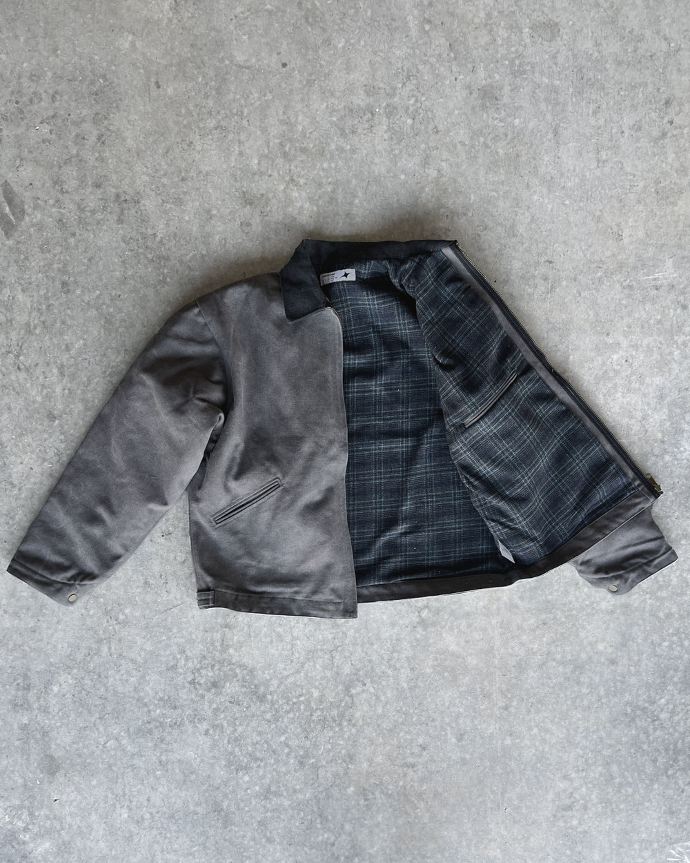 EVERKNOWN WORKWEAR JACKET - CHARCOAL