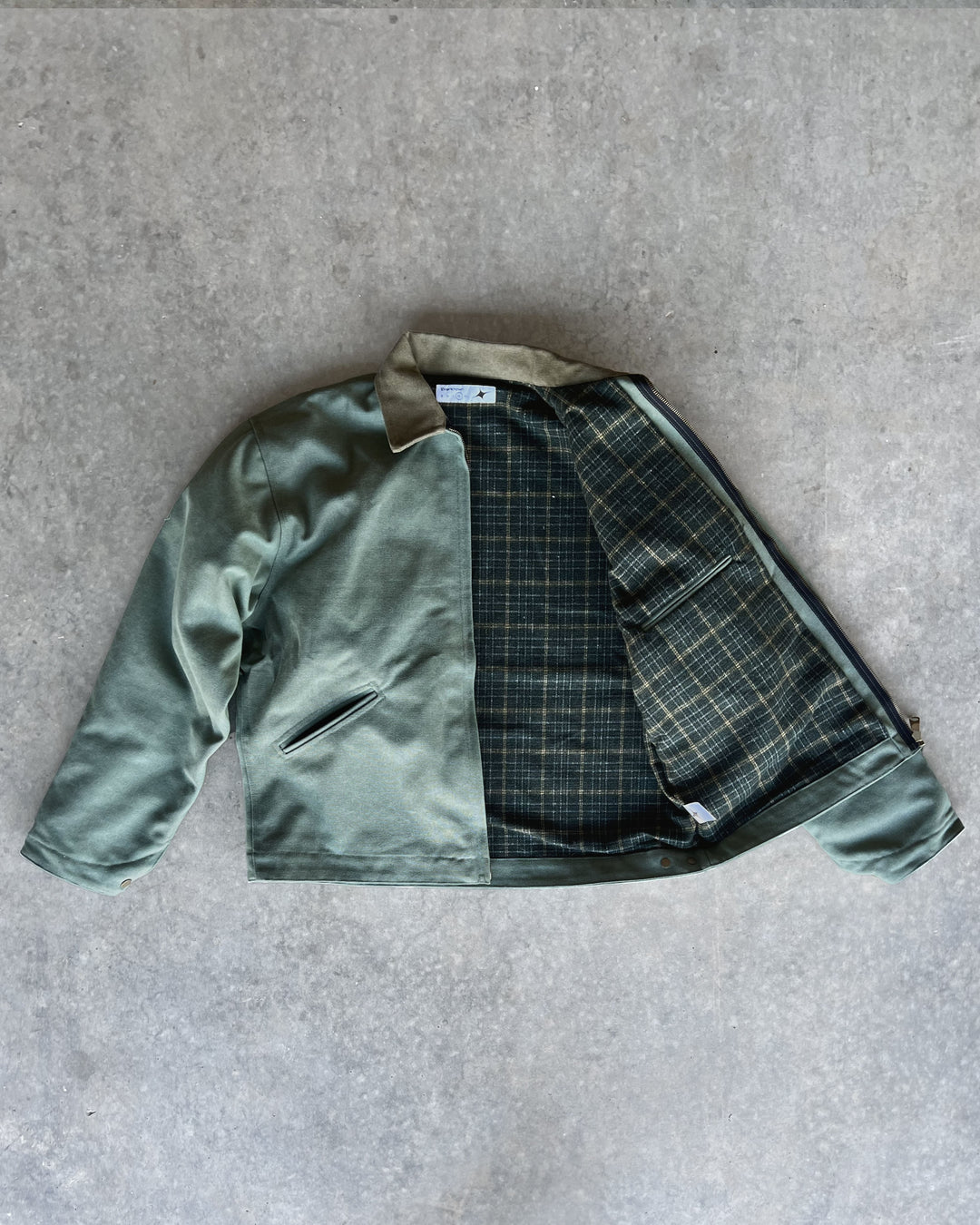 EVERKNOWN WORKWEAR JACKET - SAGE GREEN