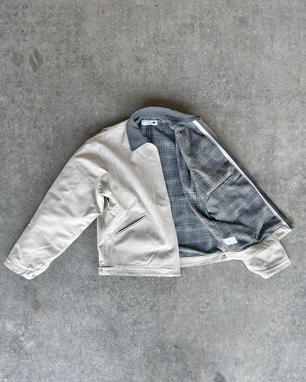 EVERKNOWN WORKWEAR JACKET - CANVAS BEIGE