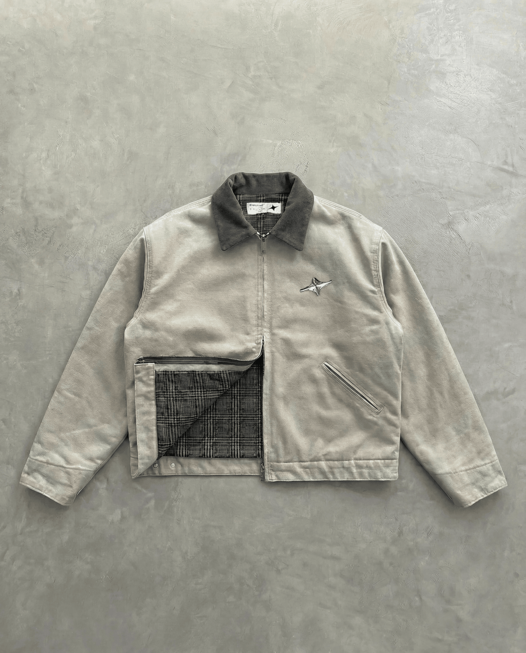EVERKNOWN WORKWEAR JACKET - CANVAS BEIGE