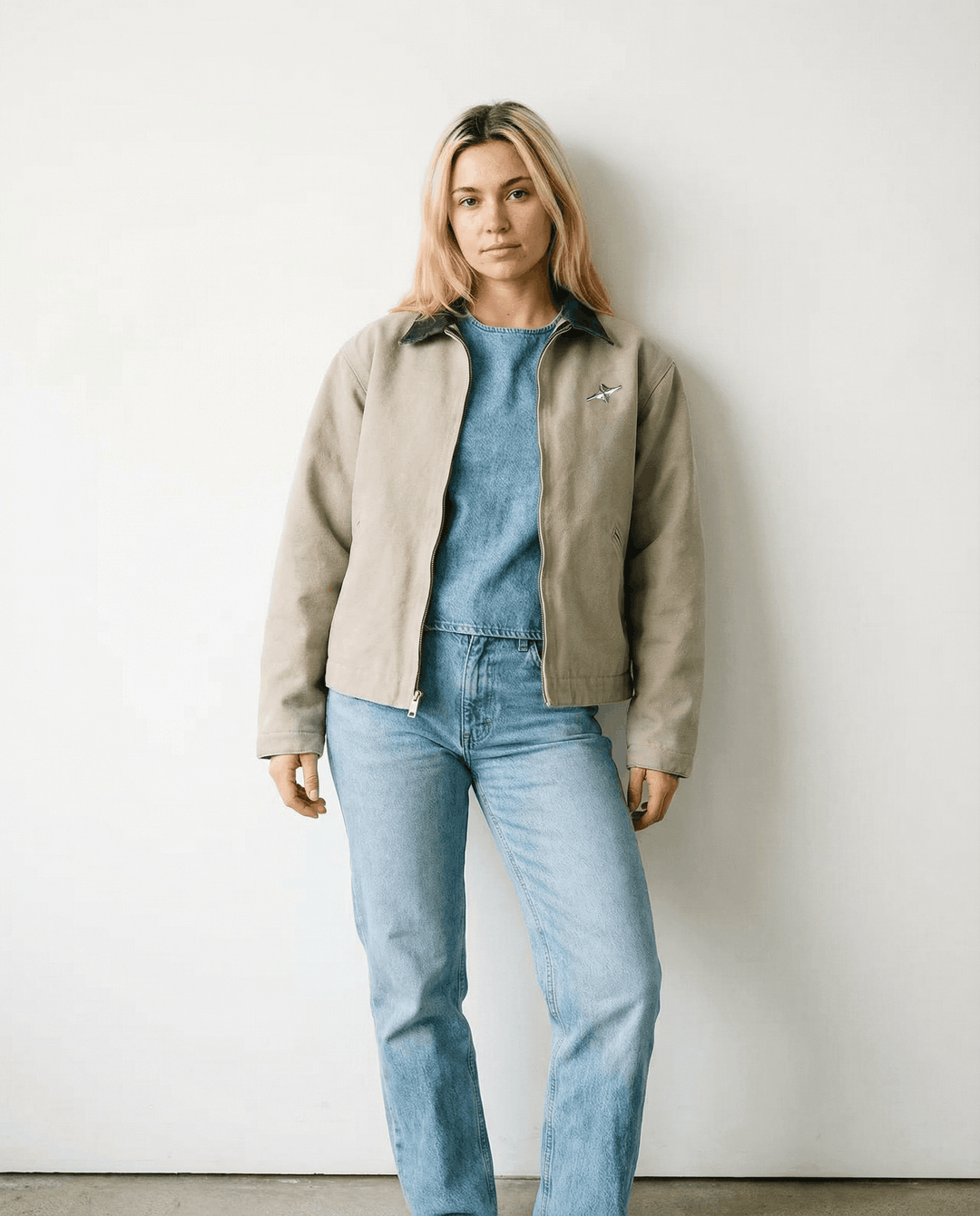 EVERKNOWN WORKWEAR JACKET - CANVAS BEIGE