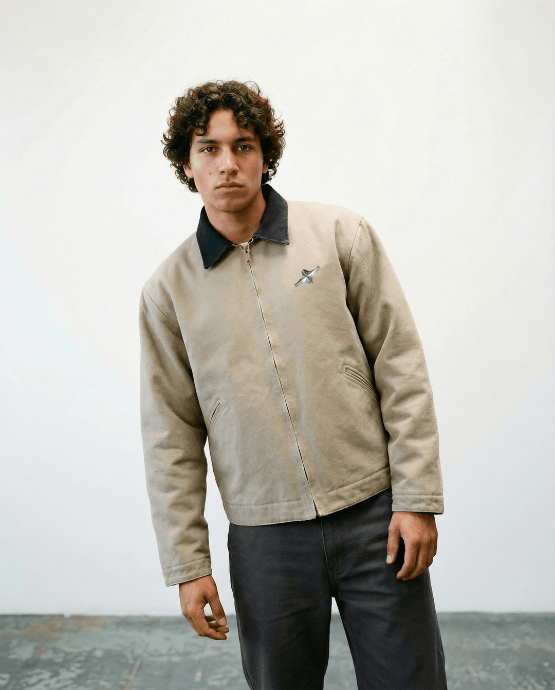 EVERKNOWN WORKWEAR JACKET - CANVAS BEIGE