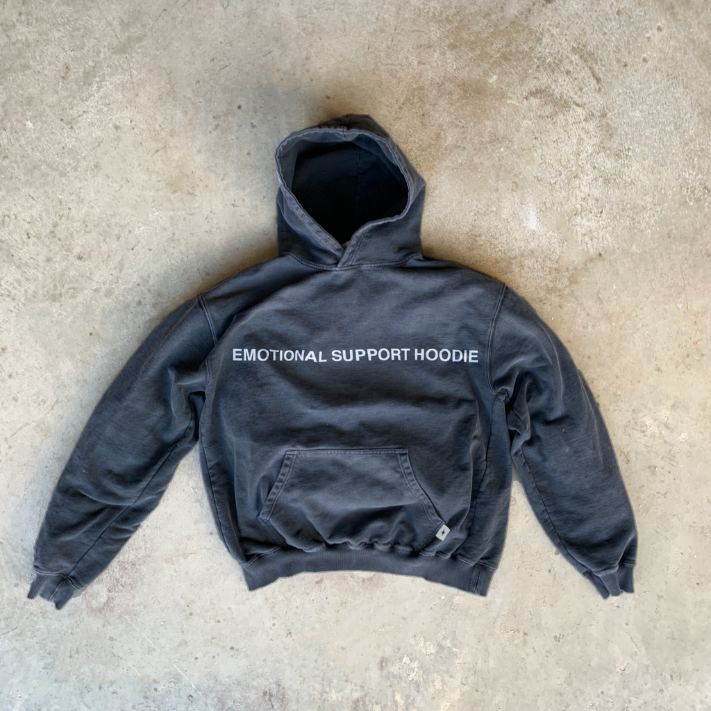 Black top emotional hoodie