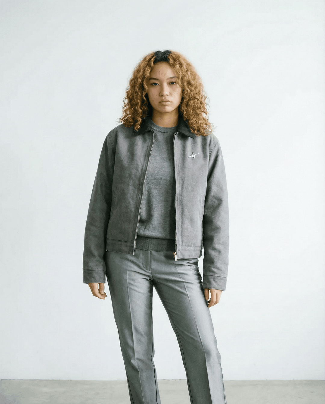 EVERKNOWN WORKWEAR JACKET - CHARCOAL