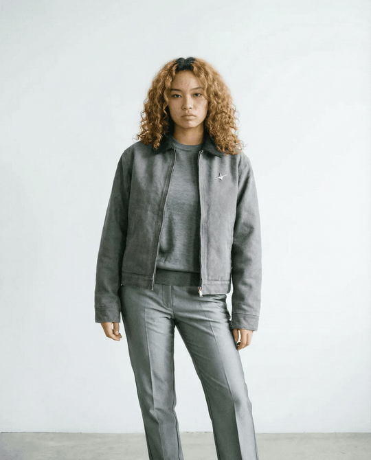 EVERKNOWN WORKWEAR JACKET - CHARCOAL