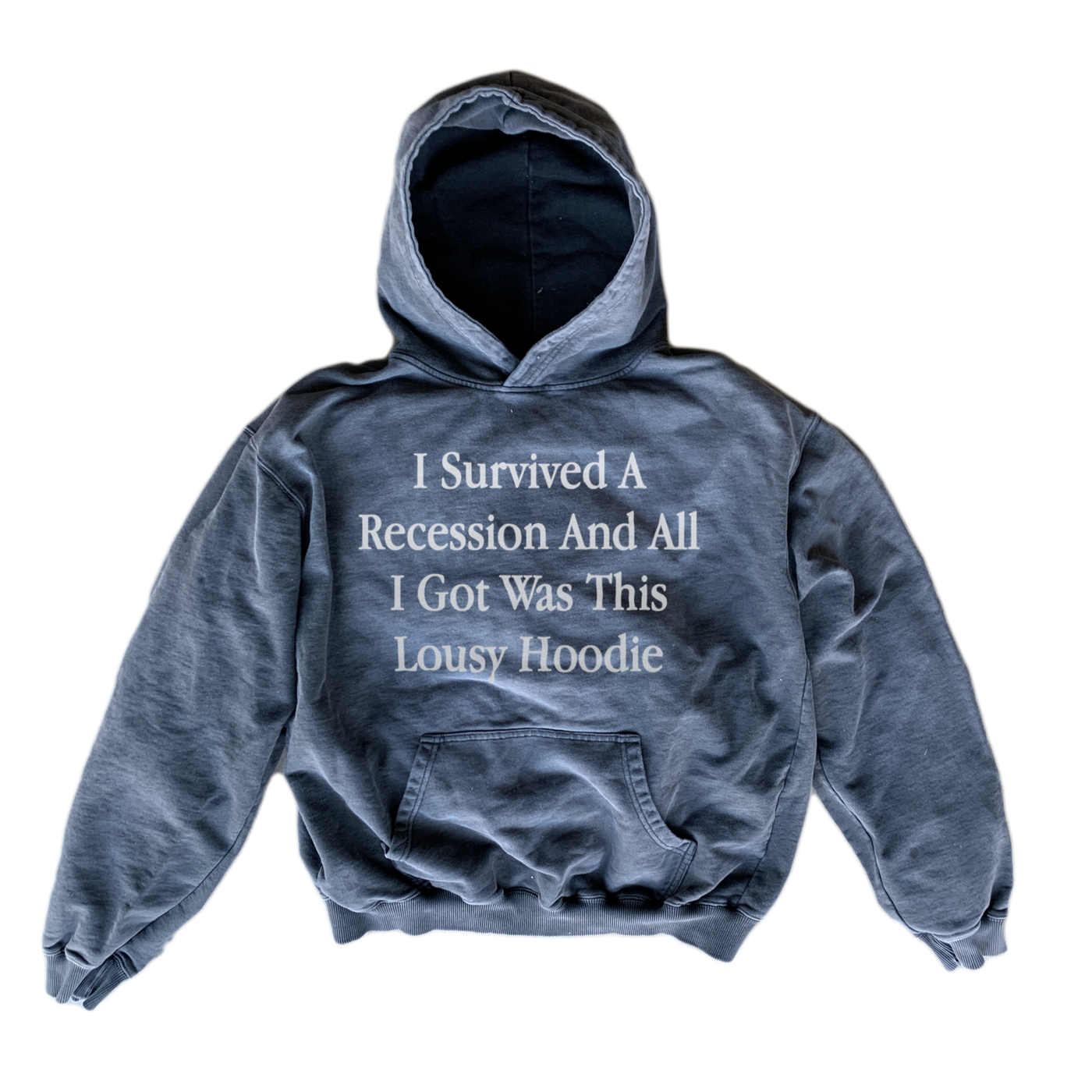 SURVIVED A RECESSION HOODIE
